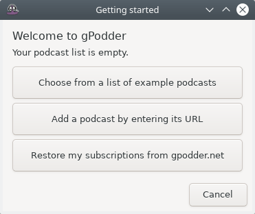 GPodder Free And Open Source Podcast Client LinuxMaster Club