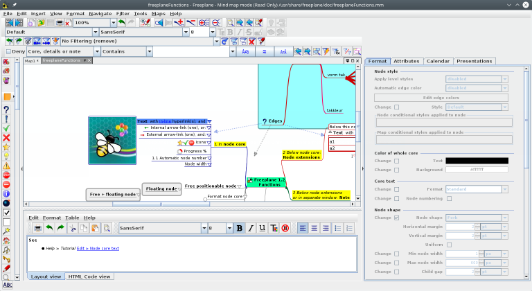 freeplane change the edge color of a node freeplane change the edge color of a node