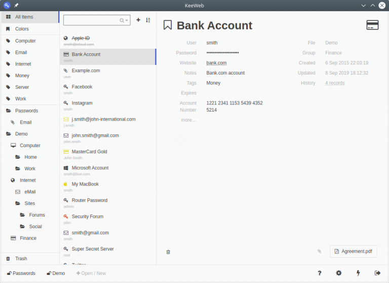 keeweb keepass keeweb keepass