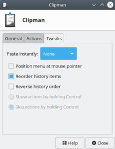 clipman clipboard manager clipman clipboard manager