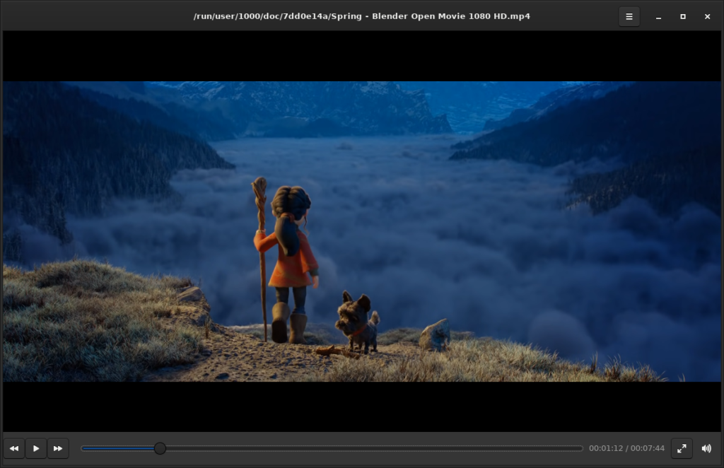 Glide Media Player. Video Playback