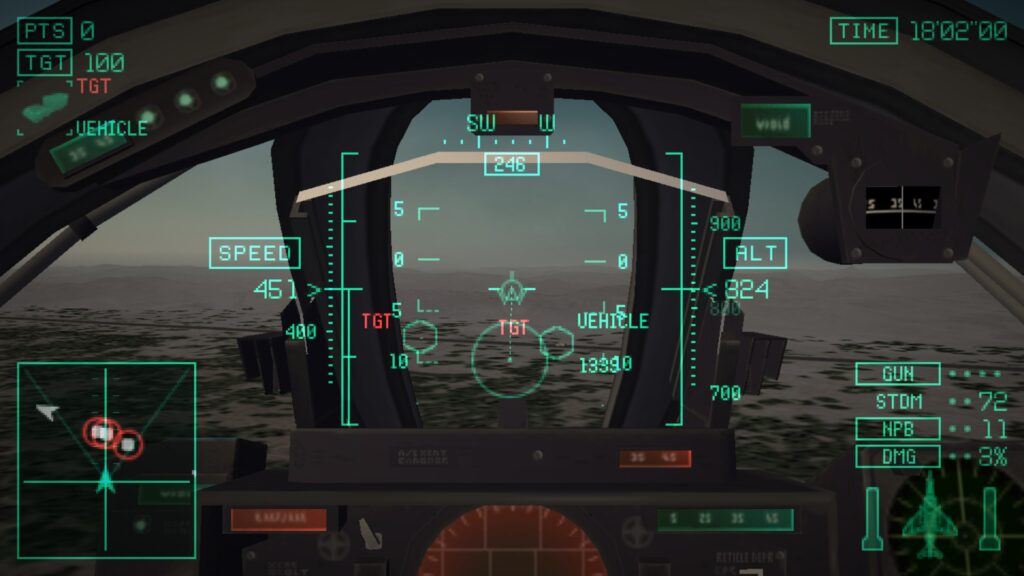 PPSSPP. Ace Combat X2 Joint Assault - Abbanon. The screenshot is taken from the official website