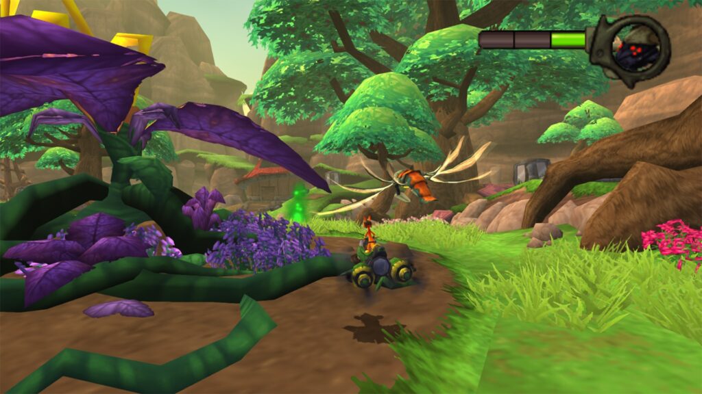 PPSSPP. Daxter - A Yuanda. The screenshot is taken from the official website