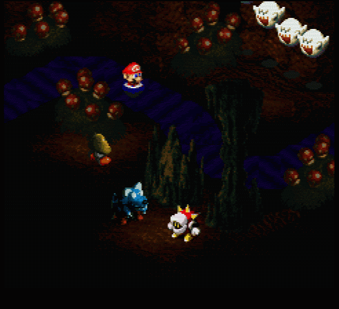 Snes9x. Mario RPG. The screenshot is taken from the official website