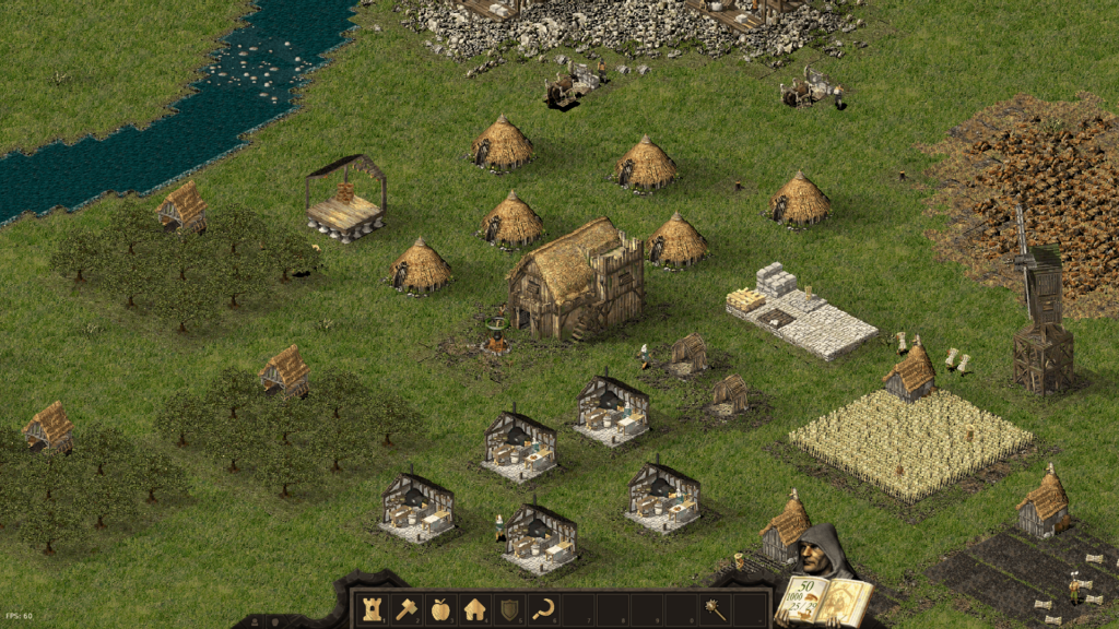 Stone Kingdoms. Screenshot 2. The screenshot is taken from the official website