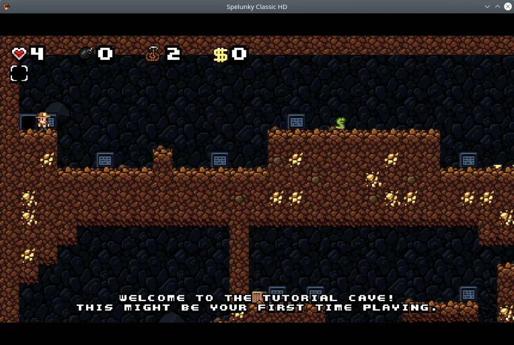 Spelunky Classic HD. Improvement mode